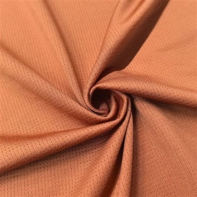 Halbmatter Single-Jersey-Stoff aus Polyester